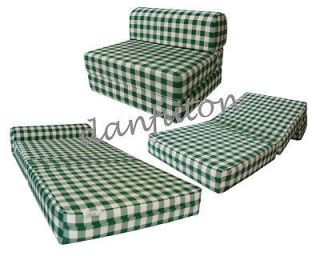 Twin Size Sleeper Chair Folding Foam Bed Sofa Couch 32W x 70L Hunter 