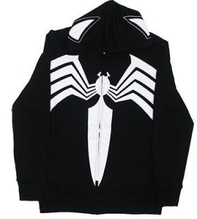 Venom Costume   Marvel Comics Hooded Sweatshirt