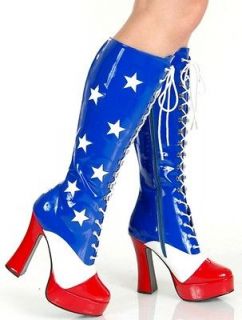 american flag boots in Womens Shoes