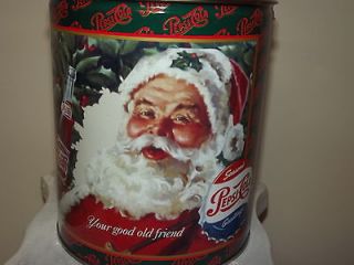 Pepsi cola Santa Your good old friend Seasons Greetings empty 1994 