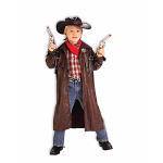 Western DUSTER Coat Cowboy Costume Pioneer Gunslinger 12 14