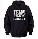 TEAM CANE CORSO HOODIE warm cozy top   dog and puppy pet owners   gift