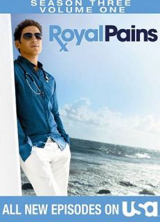 Royal Pains Season Three, Vol. 1 DVD, 2012, 2 Disc Set