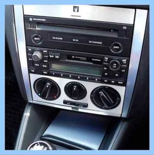 VW Golf Mk4 Jetta Bora Rabbit Brushed Aluminium Radio Console TDI GTI 