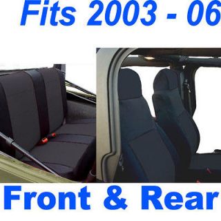   2003 04 05 06 Neoprene FULL set Car Custom Seat Cover Black FS20BK