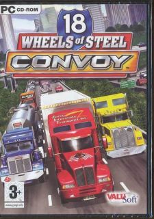 18 Wheels of Steel Convoy PC   New Sealed