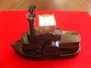 Vintage Avon Wild Country After Shave almost full  Boat Shape