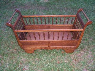 antique baby cribs in Furniture