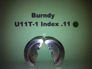 Burndy U11T 1 INDEX .11 Hydraulic Stainless Crimping U Die Crimp NEW