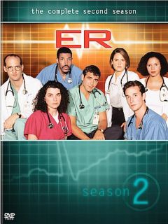 ER   The Complete Second Season DVD, 2004, 4 Disc Set