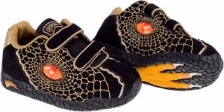 Kids Dinosaur Shoes with Lights 3D Double Eye Child Size 10.5 
