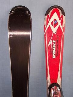 Volkl Tigershark kids skis, 100cm with Marker M4.5 demo bindings 