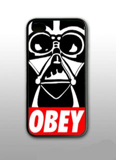 STAR WARS DARTH VADER OBEY FUNNY I PHONE CASE IPHONE 4 ANS 4S