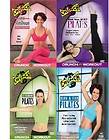 Crunch Complete Pilates Workout Set, 4 DVDs, Ellen Barrett, Super 