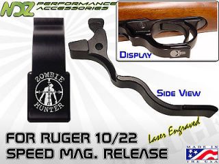 for Ruger 10/22 SR 22 .22LR Rifle Custom Extended Magazine Release 