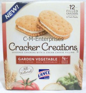   Cracker Creations Garden Vegetable With Cream Cheese Filling 6 oz