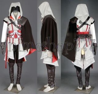 Assassins Creed 2 II Ezio Cosplay Costume Ultimate 
