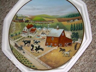   Mint Cow Plate Limited Edition COUNTRY  Lowell Herrero