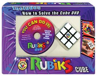 Original Rubiks 3x3x3 You Can Do It DVD Puzzle Cube Combo by Winning 