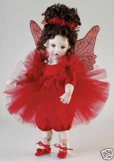 Marie Osmond RUBINA Holiday FAIRY Doll Karen Scott LE 300 COA Hand 