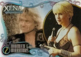 Xena Art & Images Women & Warriors insert card WW4 limited edition of 