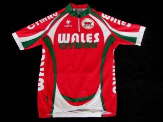   WALES 02 COMMONWEALTH GAMES National Team CYCLING JERSEY Olympic