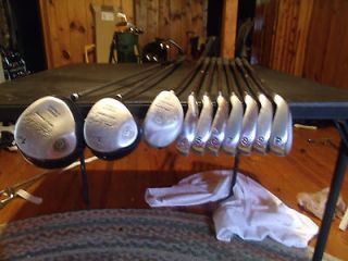 Set of John Daly Clubs Driver Through Pitching Wedge