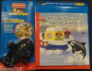 Michael Discovers the Orca Whales Little People Zoo Talkers Book 