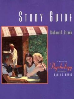   Straub and David G. Myers 2000, Paperback, Study Guide