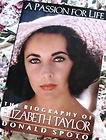 Movie star elizabeth Liz Taylor Biography Book Passion recently 