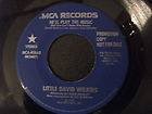 LITTLE DAVID WILKINS HELL PLAY THE MUSIC 45 PROMO MCA 40668 VG++