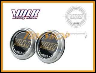 VOLK RACING RAYS CARBON LOW TYPE CENTER CAP TE37 CE28N CE28 RE30 ALL 