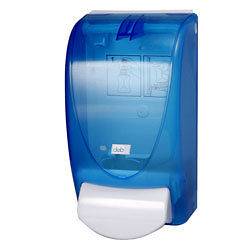 DEB ProLine Blue/Curved 1 Liter ProLine Foaming Soap Dispenser 91107 