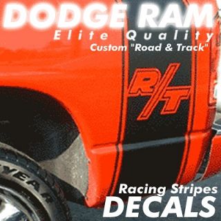   Ram Truck Decal Decals Stripe Stripes R/T Bed Band Vinyl Graphics Kit