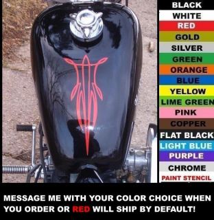 GAS TANK PINSTRIPE DECAL fit harley, dyna, ANY COLOR, sportster 