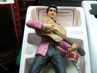 McCormick Elvis Presley Decanters Music Box Second In a Series