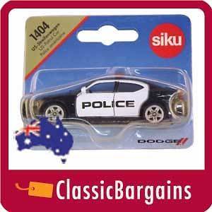 SIKU US Police Patrol Car Dodge Charger usa cop toy NEW