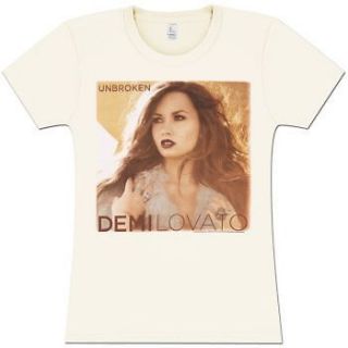 Demi Lovato Unbroken Album Cover Junior Girlie Babydoll Shirt SM, MD 