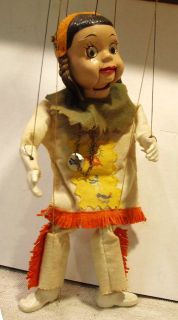 Princess Summerfall Winterspring Marionette © 1950s Peter Puppet 
