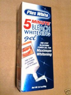 PLUS WHITE 5 Minute Speed Whitening Gel in Health & Beauty