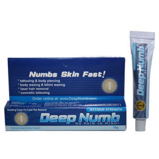 Tubes Numbs Skin Gel/Cream Blue Color Anaesthetic for Tattoo Body 