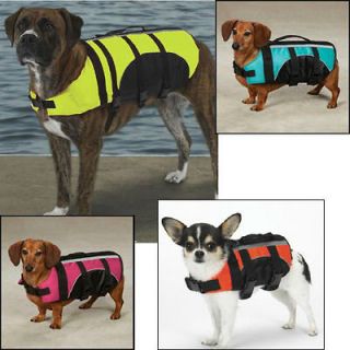   Gear Aquatic Safety PET PRESERVER Dog Life Vest Jacket ALL SIZES
