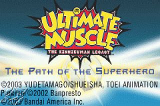 Ultimate Muscle Path of the Super Hero Nintendo Game Boy Advance, 2003 