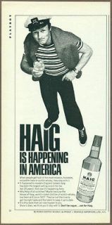 Haig Blended Scotch Whisky 1967 print ad / magazine advertisement 