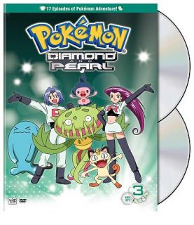 Pokemon Diamond and Pearl Battle Dimension, Box 3 DVD, 2009, 2 Disc 