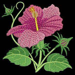 machine embroidery flower designs
