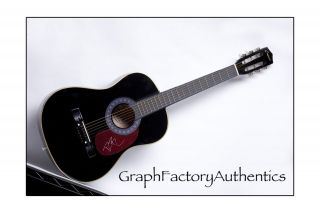 Dierks Bentley *What Was I Thinkin* Signed Acoustic Guitar COA GFA
