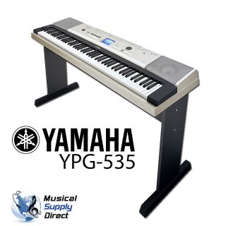   YPG 535 Portable Grand 88 key Keyboard w/ Digital Piano Stand C stock