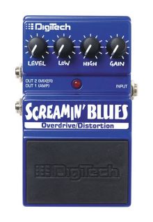 DigiTech Screamin Blues Overdrive Guitar Effect Pedal