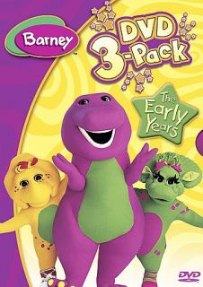 Barney   Early Learning 3 Pack DVD, 2005, 3 Disc Set